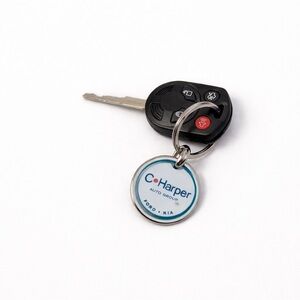 Ford Focus Black Key Fob with c Harper keychain